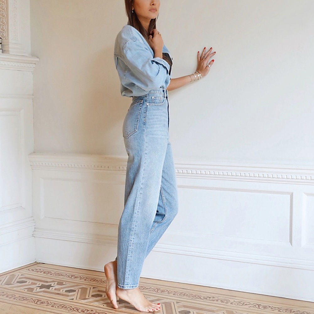 Weworewhat Dani Boyfriend Jeans in Studio